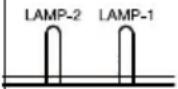 HITACHI CP-X9111 - Regarding the indicator lamps (continued) - 2