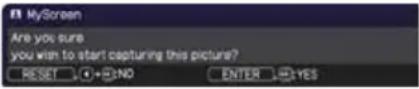 HITACHI CP-X9111 - SCREEN menu - 1