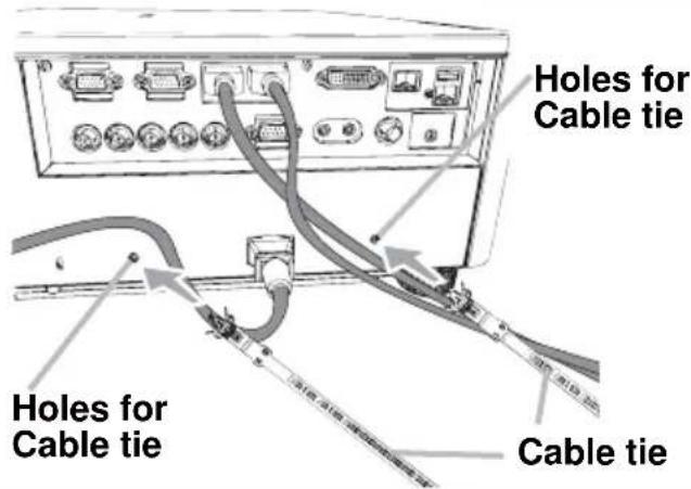 Holes for Cable tie Holes for Cable tie Cable tie
