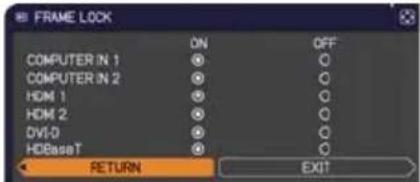 HITACHI CP-X9111 - INPUT menu - 5