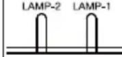 HITACHI CP-X9111 - Regarding the indicator lamps (continued) - 4