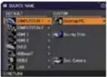 HITACHI CP-X9111 - SCREEN menu - 8