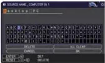 HITACHI CP-X9111 - SCREEN menu - 11