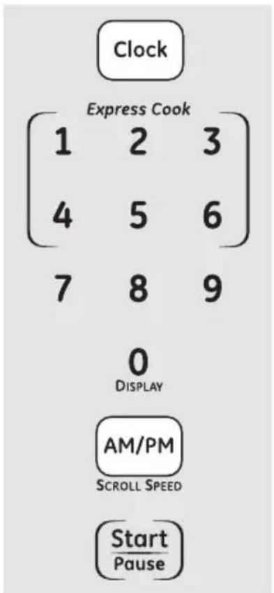 GE Spacemaker JNM1541DPWW - Clock - 1