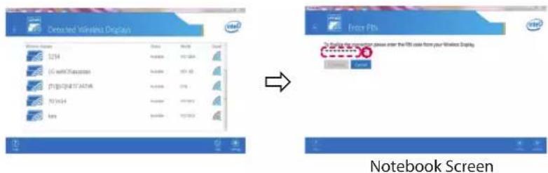 Detected Wireless Display 1254 1G with Character (1) 0.0000000000 30/16/14 kara Error Bits A drive is not used to press under the USB drive from your Wireless Display Control Notebook Screen