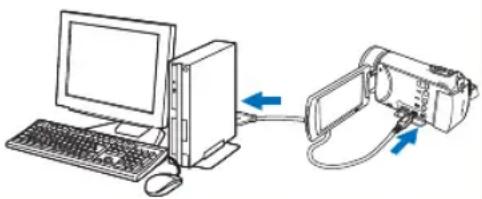 SAMSUNG HMX-H303 - Visualización en un TV de alta definición - 5