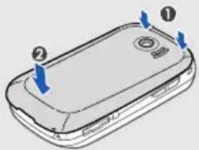 SAMSUNG GT-B5310 - Instalación de la tarjeta SIM o USIM y de la batería - 4