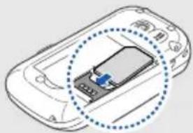 SAMSUNG GT-B5310 - Instalación de la tarjeta SIM o USIM y de la batería - 2