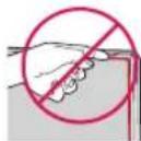 LG 40UF771V - CAUTION - 1