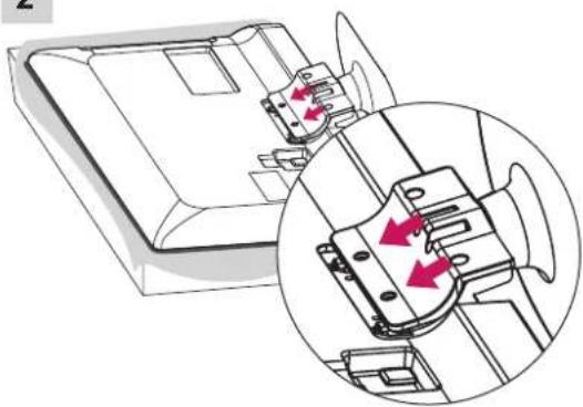 LG 32CS465 - Attaching the stand - 4