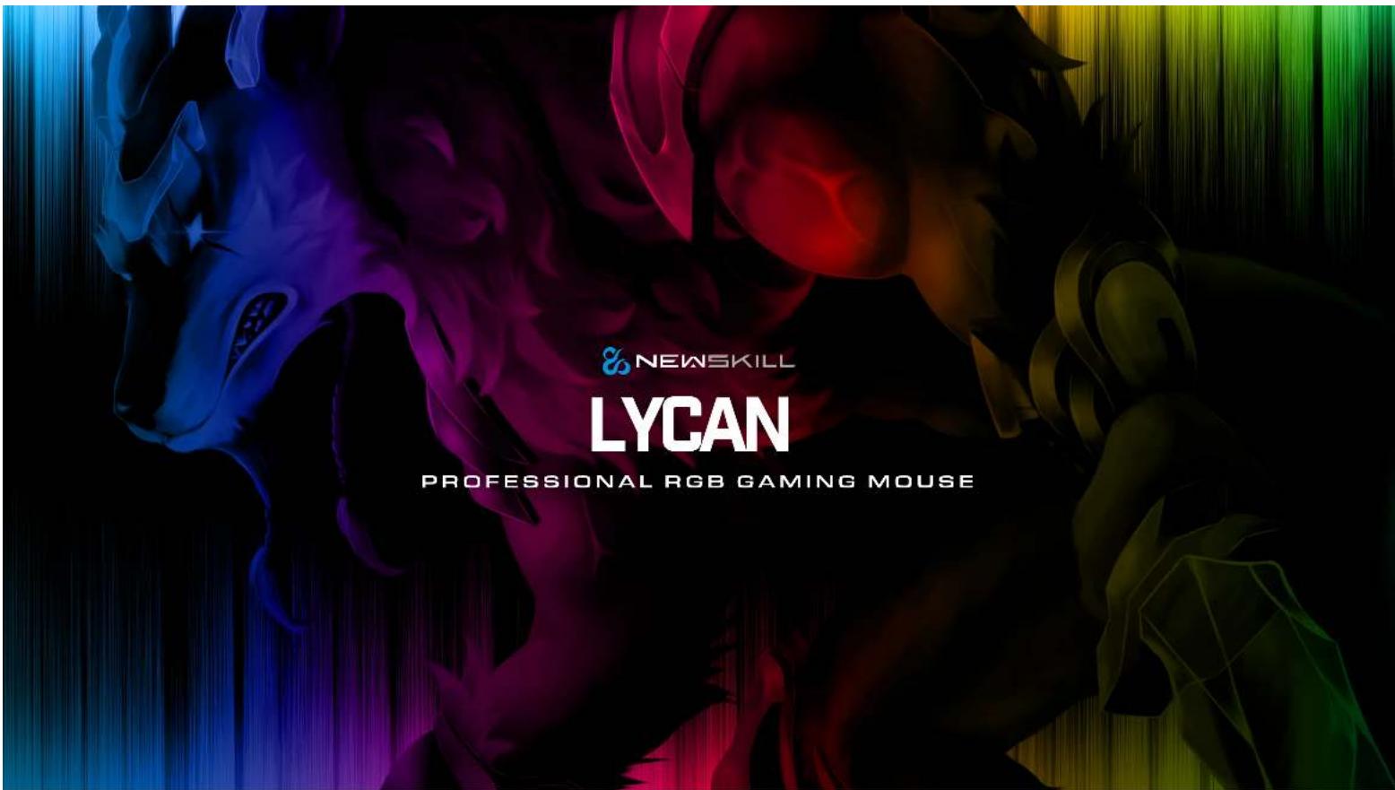 NEWSKILL LYCAN PROFESSIONAL RGB GAMING MOUSE