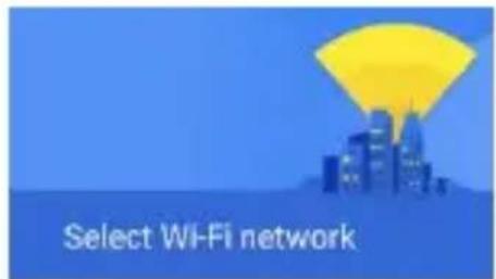 Select Wi-Fi network