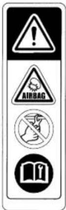 Honda Airbag Goldwing GL1800 (2008) - ADVERTENCIA - 1