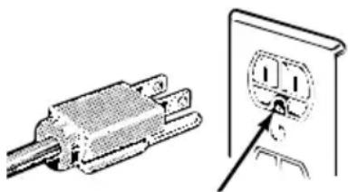 Adora DVM1950ERES - Improper use of the grounding plug can result in a risk of electric shock. - 1