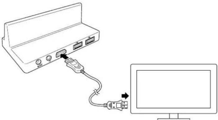 OLIVETTI Olipad 100 - Connecting an HDMI Device - 1