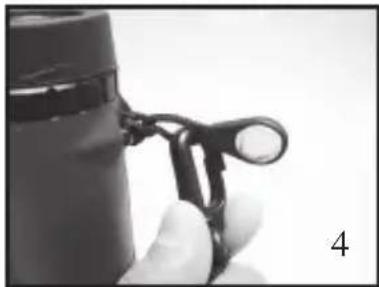 Carson 3D Series TD-842ED - Attaching the Shoulder Harness - 4
