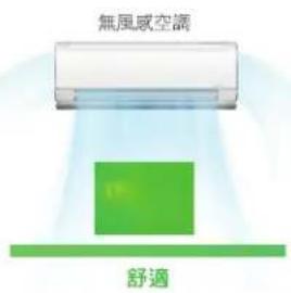 無風感空調 舒適