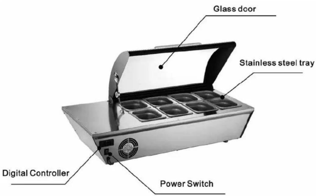 CaterCool 712024 - SAMENSTELLING EN ONDERDELEN - 1