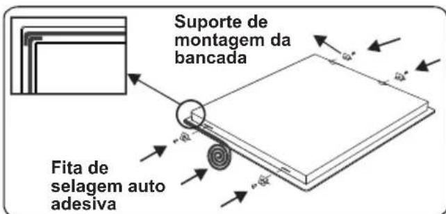 Suporte de montagem da bancada Fita de selagem auto adesiva