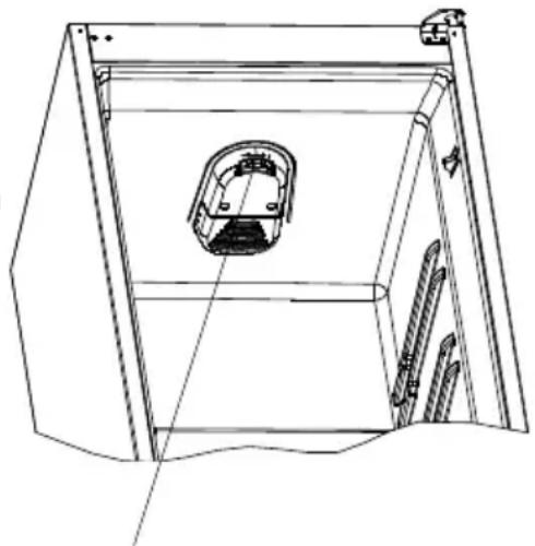 Meireles MFC 366 BL - Kühlbereich-Thermostatknopf - 1