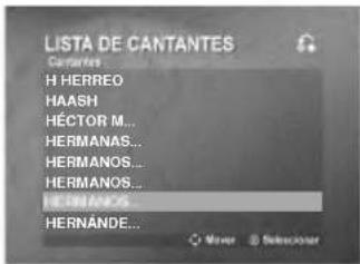 LISTA DE CANTANTES CANTANTES H HERREO HAASH HECTOR M... HERMANAS... HERMANOS... HERMANOS... HERMANOS...? HERNANDE... Mover Subscenar