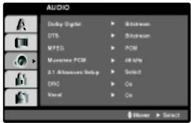 AUDIO Douby Digital OTS MPED Masterbox PCM 2.1 Altacker Setup DWC Vocal Birchwein Birchwein PCM 28 Mb Select On On Hover Select