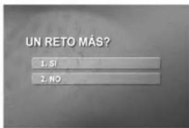 UN RETO MÁS? 1. SI 2. NO