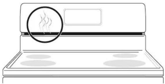 FRIGIDAIRE FFEF3051TW - Oven Vent Location - 1