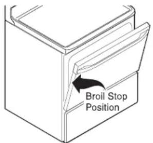 Broil Stop Position