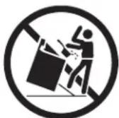 FRIGIDAIRE FEF336EB - WARNING - 2