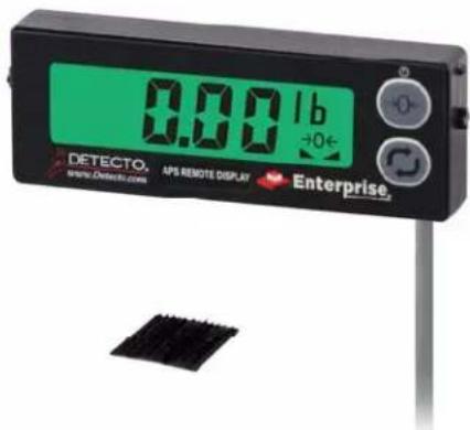 0.00 lb DETECTO. APS REMOTE DISPLAY Enterprise.