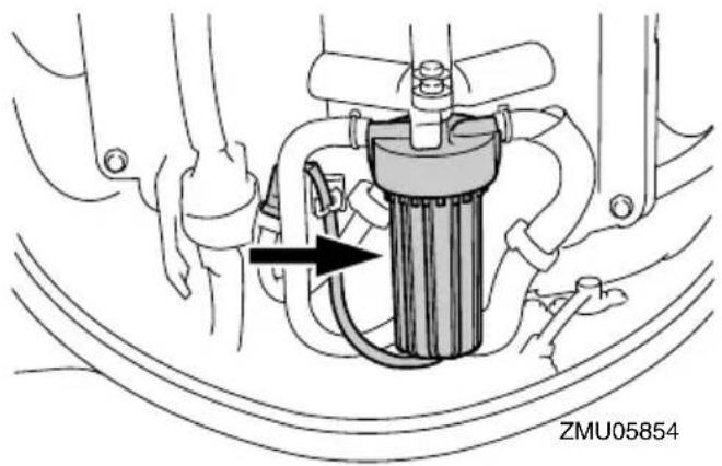 YAMAHA F350A (2019) - Fuel filter - 1