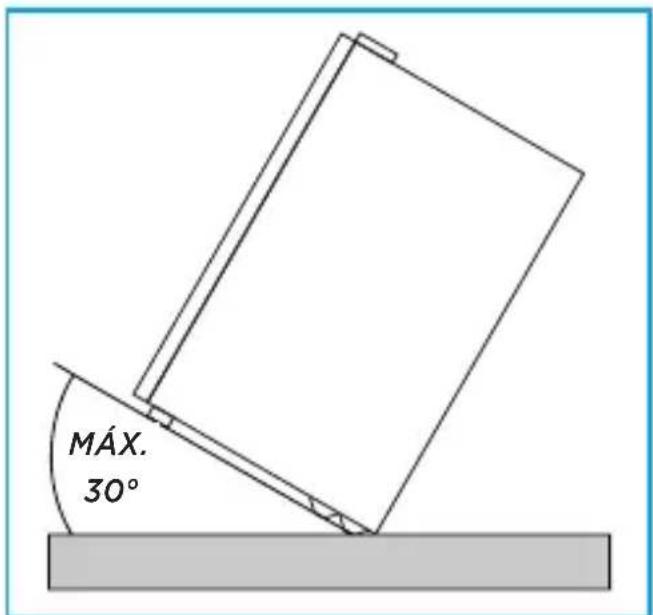 MÁX. 30°
