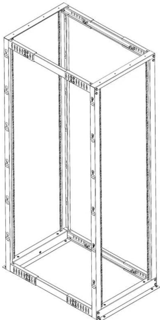 CyberPower CR45U40001 - 4-Post Open Frame Rack4-Post Op - 1