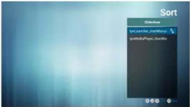 Sort Slidershow tpvLauncher_UserManual tpvMediaPlayer_UserMa