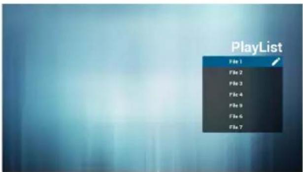PlayList File 1 File 2 File 3 File 4 File 5 File 6 File 7