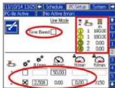 11/09/14 19:30 Schedule PC-Ba Active No Active Error Line Mode Time Based 80.00 2.500 0.00 0.00 1150