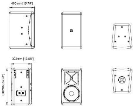 Turbosound KT10-HP - Dimensions - 3