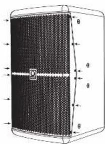 Turbosound KT10-HP - 立杆安装 - 3