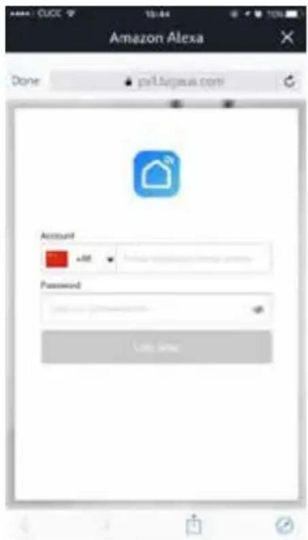 Amazon Alexa Done pxl@spxia.com Account Password