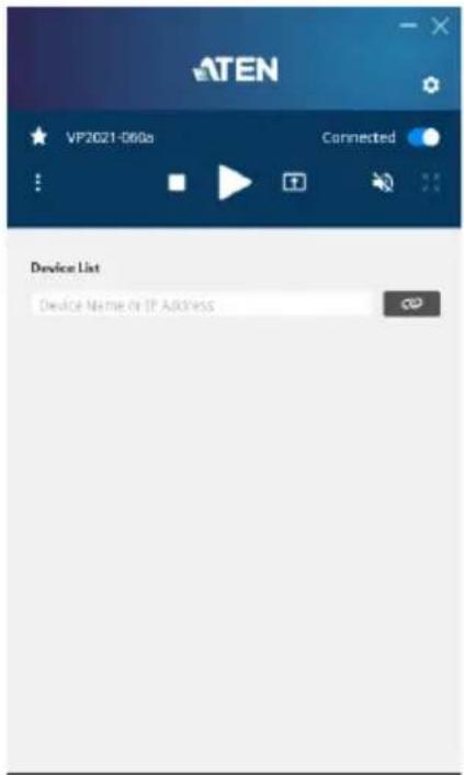 ATEN VP2021-06Gs Connected Device List Device Name or IP Address