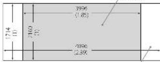 1714 (1) 2160 (1) 3996 (1.85) 2096 (2.39)