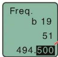 Lectrosonics SMDWB/E07-941 - Selecting Frequency - 4