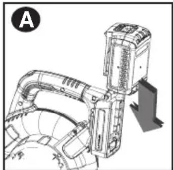Craftsman 98021SE - TO INSTALL BATTERY PACK: - 1