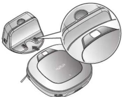 LG VR6250LV - "Battery is low. Please move HOM-BOT onto the home station to charge." - 1