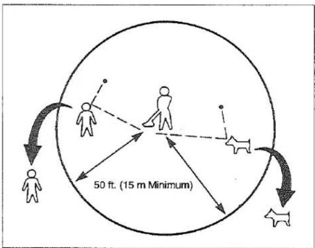 50 ft. (15 m Minimum)
