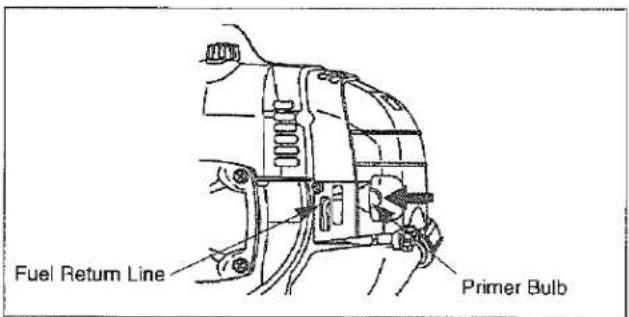 Fuel Return Line Primer Bulb