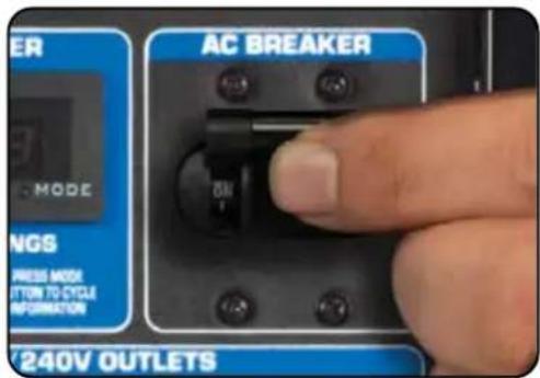 AC BREAKER 240V OUTLETS