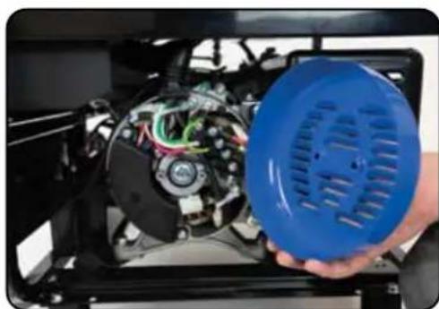 DuroStar DS13000DX - Changing/ Inspecting the Carbon Brushes - 1