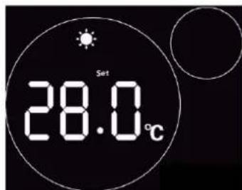 Set 28.0°C